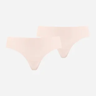 Komplet damskich majtki stringi 2 sztuki Puma Women Seamless String 2P Hang 93502103 M Różowy (8720245039628) - Majtki damskie - miniaturka - grafika 1