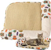 Legowiska dla kotów - Verk Legowisko dla kota do spania mata leżanka drapak m Legowisko dla kota do spania mata leżanka drapak m - miniaturka - grafika 1