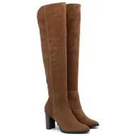 Kozaki damskie - Kozaki damskie Ryłko C8XW2_T_M_2TAF BROWN R.37 - miniaturka - grafika 1