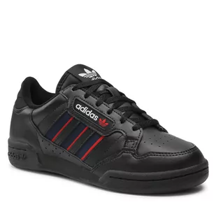 Adidas Buty Continental 80 Stripes J FY2698 Cblack/Conavy/Vivred - Buty sportowe męskie - miniaturka - grafika 1