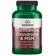 Suplementy diety - Glukozamina / Chondroityna / MSM mini tabs (360 tabl.) - miniaturka - grafika 1