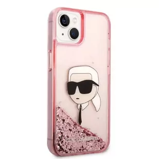 Etui Karl Lagerfeld KLHCP14MLNKHCP do iPhone 14 Plus 6,7" hardcase Glitter Karl Head - Etui i futerały do telefonów - miniaturka - grafika 2