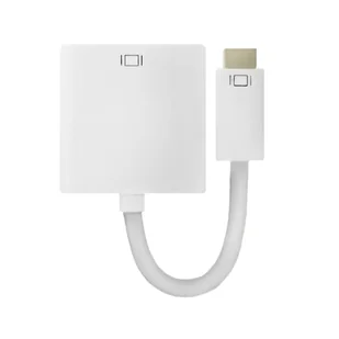Qoltec Przejściówka Przejści. Mini DVI M/ DVI (24+5)F /do AP KKQTKPBV0080 [1824854] - Adaptery i przejściówki - miniaturka - grafika 2