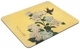 Podkładka Hortensja i Jaskółka Katsushika Hokusai 60x40cm - Podkładki pod mysz - miniaturka - grafika 1