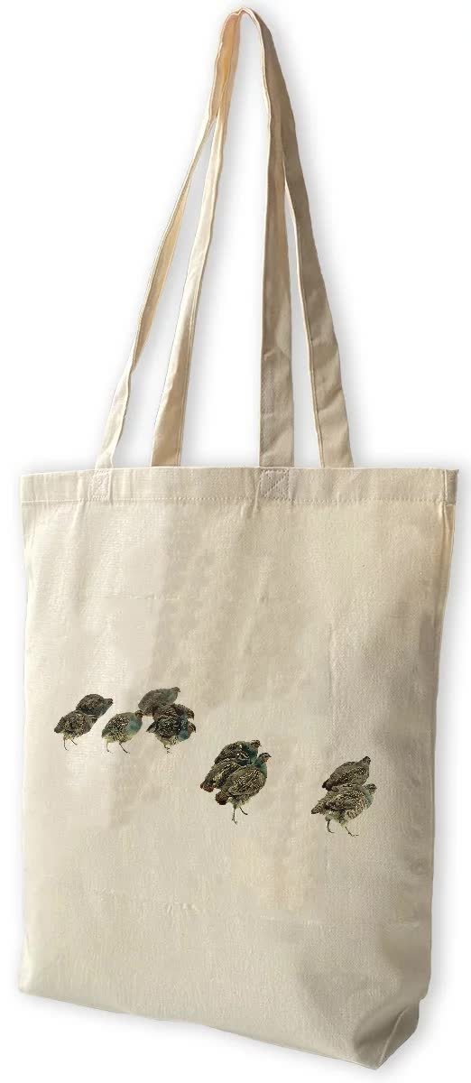 Torba bawełniana Kuropatwy na śniegu Józef Chełmoński