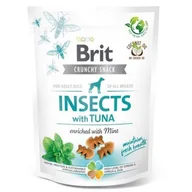 Przysmaki dla psów - BRIT Brit Care Dog Crunchy Cracker Przysmak Dla Psa Owady, Tuńczyk, Mięta 200 g - miniaturka - grafika 1