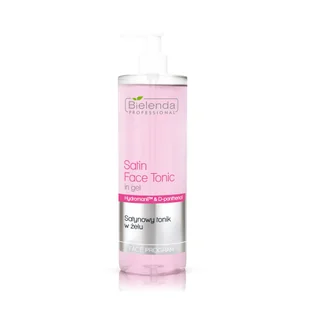 Bielenda Professional Satin Face Tonik In Gel satynowy tonik w żelu do twarzy 500ml - Toniki i hydrolaty do twarzy - miniaturka - grafika 4