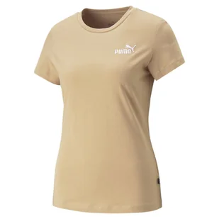 Koszulka damska Puma ESS+ Embroidery beżowa 84833189-XL - Koszulki i topy damskie - miniaturka - grafika 1