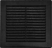 Akcesoria i części do okapów - AWENTA Awenta Tru TRU6CZ osłona wentylacyjna czarna - miniaturka - grafika 1