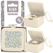 Smoczki uspokajające - Bibs Liberty Pojemnik Na Smoczek Etui Pudełko Eloise Ivory - miniaturka - grafika 1