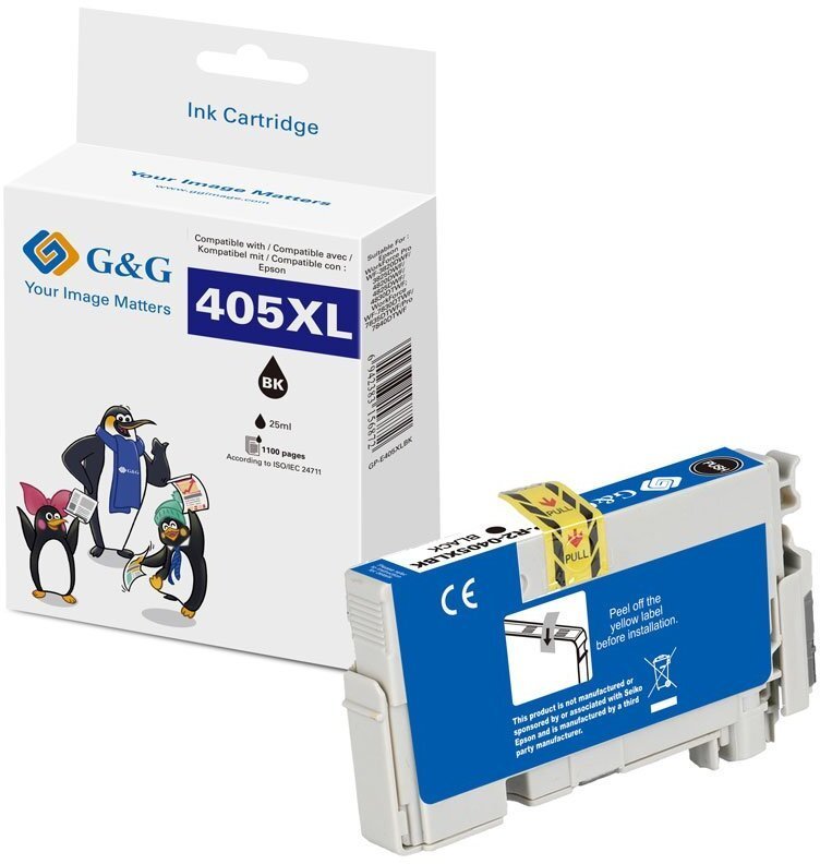 Tusz G&G XL-atrament do drukarki kompatybilny z Epson 405XL BK