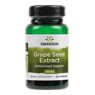 SWANSON Grapeseed extract 60 kaps - Suplementy naturalne - miniaturka - grafika 1