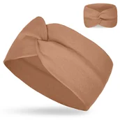 Ozdoby do włosów - OPASKA NANDY DUŻA BAWEŁNIANA TURBAN WYSOKA SZEROKA - OPSK-KOK-8 - miniaturka - grafika 1