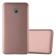 Etui i futerały do telefonów - Pokrowiec Do Huawei Y3 / Y3C / Y330 / Y331 / Y360 w METALLIC RÓŻOWE ZŁOTO Etui TPU Silikon Obudowa Ochronny Case Cover Cadorabo - miniaturka - grafika 1