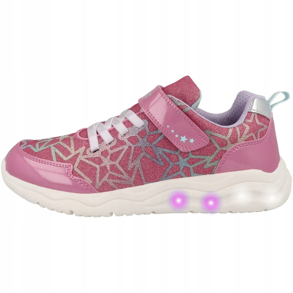 Geox trampki dziecięce PHYPER GIRL J35GUA C8238 FUCHSIA MULTICOLOR ROZ. 31