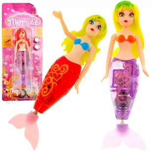 Jokomisiada Figurka Jokomisiada Robo Fish Syrenka pływająca świeciąca ZA1105 ZA1105 - Figurki dla dzieci - miniaturka - grafika 1