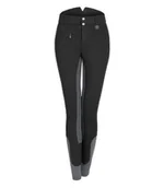 Bryczesy - Waldhausen Bryczesy młodzieżowe Fun Sport High Waist - ELT - black/asphalt - miniaturka - grafika 1