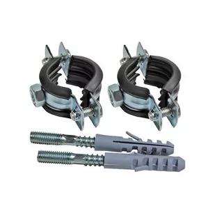 Uchwyt metalowy pojedyńczy z wkładką tłumiącą 1/2" - Akcesoria hydrauliczne - miniaturka - grafika 1
