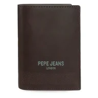 Portfele - Pepe Jeans Głęboki pionowy portfel z portmonetką brązowy 8,5x11,5x1 cm Skóra by Joumma Bags, Brązowy brązowy, Talla única, Pionowy portfel z portfelem - miniaturka - grafika 1
