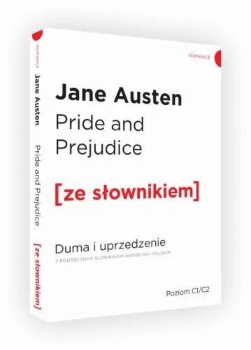 Wydawnictwo Ze słownikiem Duma i uprzedzenie wer. ang. z podręcznym sł./Ze słownikiem - Jane Austen