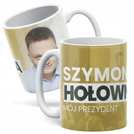 Kubki - Kubek ceramiczny Szymon Hołownia Mój Prezydent #Hołownia2025 Polska 2050 - miniaturka - grafika 1