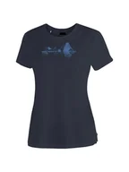 Koszulki sportowe damskie - Maier Sports Koszulka funkcyjna "Tilia Pique" w kolorze granatowym - miniaturka - grafika 1
