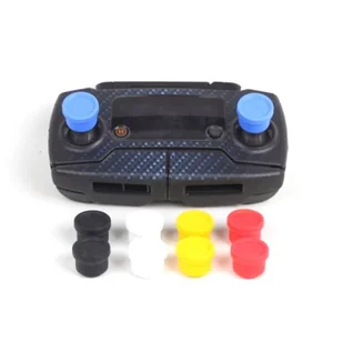 Para sylikonowych nakładek na joysticki aparatur DJI - białe - Akcesoria do drona - miniaturka - grafika 2
