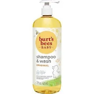 Kosmetyki kąpielowe dla dzieci - Burt's Bees Burts Bees Baby Bee Szampon bez łez i mycie z pompką, 21 uncji - miniaturka - grafika 1