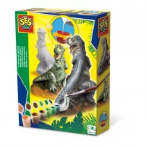 Ses Creative Creative, zestaw kreatywny odlewy gipsowe T-Rex - Masy plastyczne - miniaturka - grafika 1