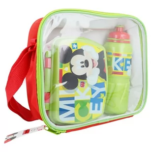 Mickey Mouse - Śniadaniówka + bidon 530 ml w torbie śniadaniowej - Lunch boxy - miniaturka - grafika 2