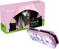Karty graficzne - KFA2 GeForce RTX 4070 EX Gamer Pink 1-Click OC 12GB GDDR6X (47NOM7MD7LKK) - miniaturka - grafika 1
