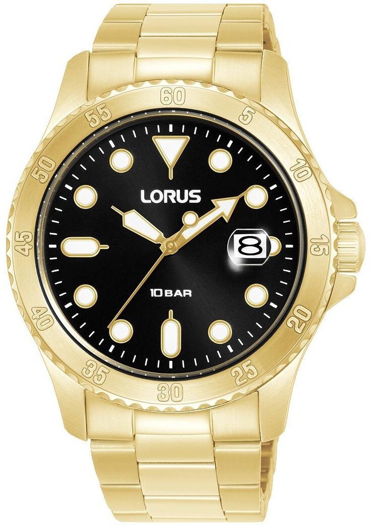 Zegarek Lorus Zegarek męski Lorus RS972DX9 złoty