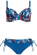 Stroje kąpielowe - Self Blue3 940TJ22 1 niebieski strój kąpielowy - miniaturka - grafika 1