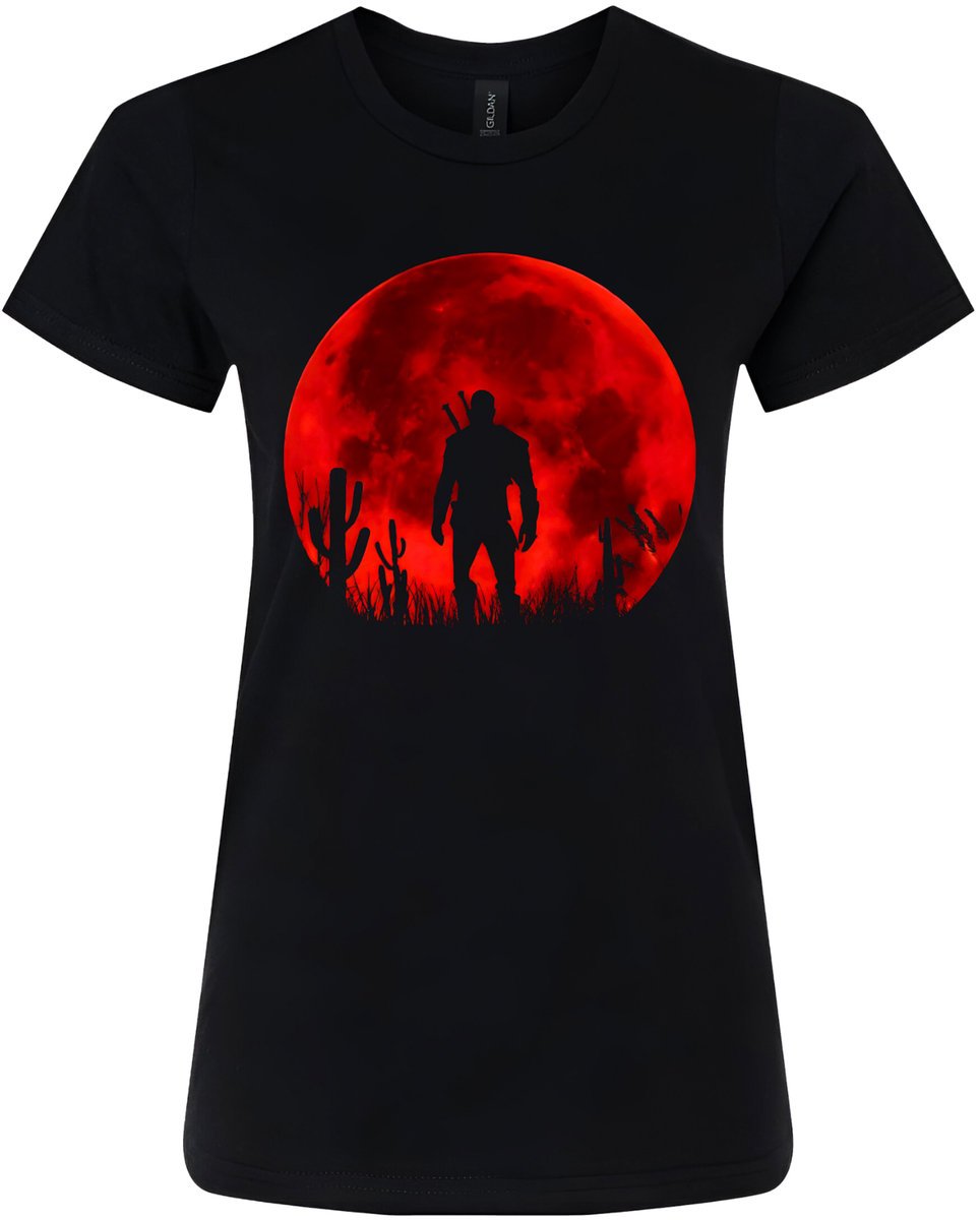 KOSZULKA DAMSKA NADRUK WIEDŹMIN PREZENT PREMIUM L