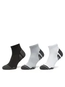 Skarpetki damskie - Under Armour Zestaw 3 par niskich skarpet unisex UA Performance Tech 3pk Low 1379504-011 Kolorowy - miniaturka - grafika 1