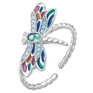 Pierścionki - Pierścionek Srebrny - PIERŚCIONEK WAŻKA - miniaturka - grafika 1