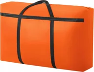 Torby i wózki na zakupy - Torba bazarowa do przeprowadzek przechowywania na zamek 121 L pomarańczowa - miniaturka - grafika 1