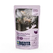 Mokra karma dla kotów - Bozita Kawałki w sosie z indykiem saszetka) 85g 42356-uniw - miniaturka - grafika 1