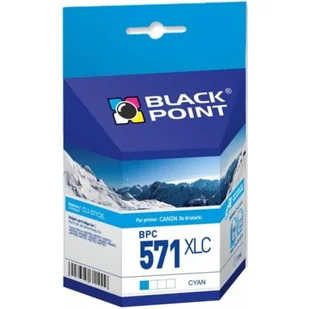 Black Point Wkład atramentowy BPC571XLC Zamiennik Canon CLI-571CXL - Tusze zamienniki - miniaturka - grafika 1
