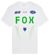 Koszulki męskie - t-shirt FOX SHIELD PREMIUM TEE OPTIC WHITE - miniaturka - grafika 1