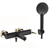 Baterie wannowe i prysznicowe - Rea B9979 Polo Black Gold Bateria wannowa - miniaturka - grafika 1