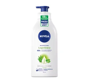 Nivea ŁAGODZĄCY BALSAM DO CIAŁA Z ALOESEM DO SKÓRY SUCHEJ 625 ML - Balsamy i kremy do ciała - miniaturka - grafika 1