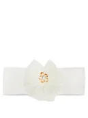 Czapki dla dzieci - Jamiks Opaska materiałowa Francine JLG063 Écru - miniaturka - grafika 1