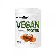 Odżywki białkowe - IRONFLEX Vegan Protein - 500g - Salted Caramel - Odżywki białkowe - miniaturka - grafika 1