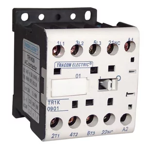 Tracon Electric Stycznik 9A 230V 3Z+1R TR1K0901 TR1K0901 - Sterowniki i przekaźniki - miniaturka - grafika 1