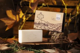 Mydło pomarańcza opakowanie pocztówka - Mydła - miniaturka - grafika 1