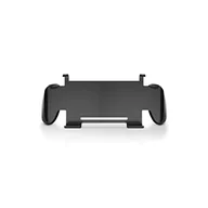 Akcesoria do Nintendo - Millenium Uchwyt konsoli Switch z 4 gniazdami na karty do gry, poręczny i ergonomiczny uchwyt Nintendo Switch dla lepszej obsługi, uchwyt Switch Grip do konsoli Nintendo Switch Lite, czarny - miniaturka - grafika 1
