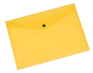 Donau Teczka kopertowa zatrzask, PP, A4, żółta 8544001PL-11 - Teczki i skoroszyty - miniaturka - grafika 2