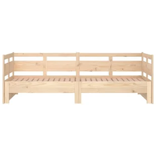 Lumarko Łóżko rozsuwane, lite drewno sosnowe, 2x(80x200) cm - Łóżka - miniaturka - grafika 8