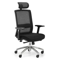 Fotele i krzesła biurowe - B2B Partner Krzesło biurowe ALTA MF, czarne X3-53A-MF/NT01+K11 - miniaturka - grafika 1